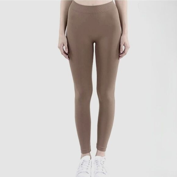 Nikibiki Women's Taupe Ankle Length Leggings - Picture 1 of 12
